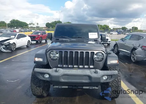 2018 Jeep Wrangler Unlimited Sport S 4X4 from USA, damaged, VIN 1C4HJXDG3JW318080